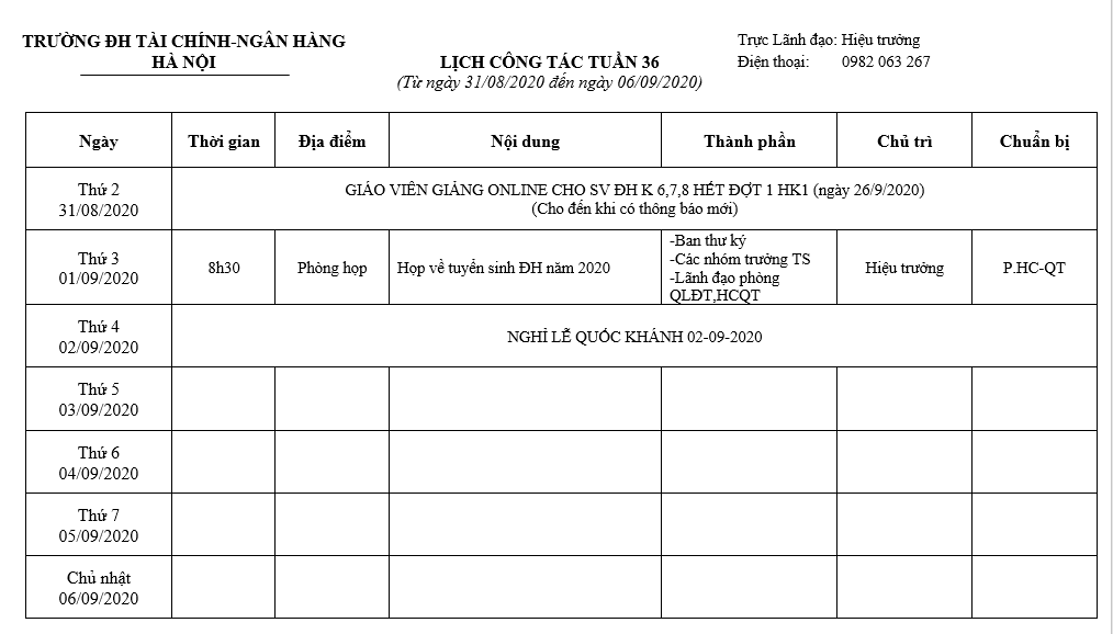 cong tac tuan 36